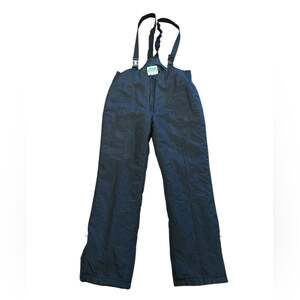 World Famous Sports Youth/Boys/Girls XL Black Insulated Ski Overalls